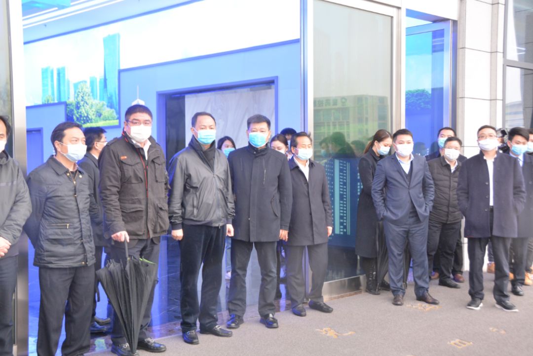 长沙市委副书记、代市长郑建新一行调研庄闲游戏环境长沙中联产业园