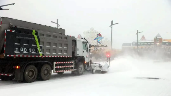 共筑中国梦丨庄闲游戏环境环卫装备助力冬奥会