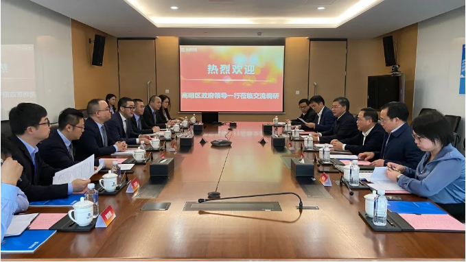 高明区区委书记杨永泰一行到庄闲游戏环境调研