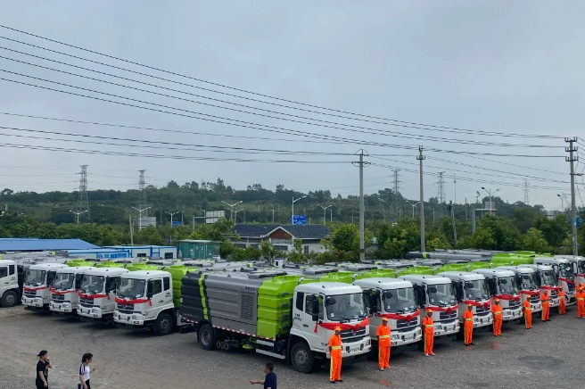 15天！庄闲游戏环境快速响应客户需求，顺利交付约3000万元环卫装备